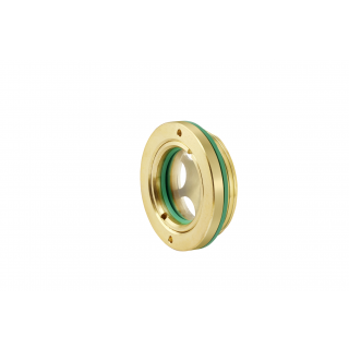 Oil level sight glass (configurable)